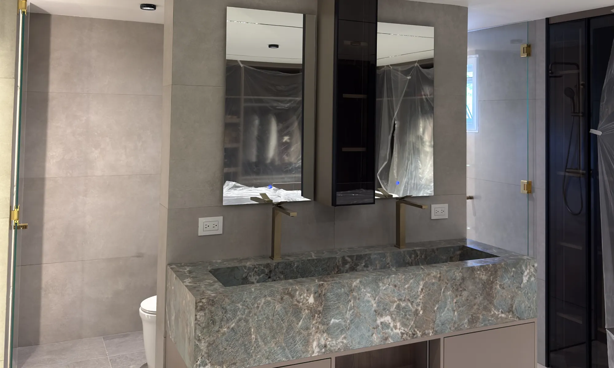 Revestimientos en Porcelanato despues
